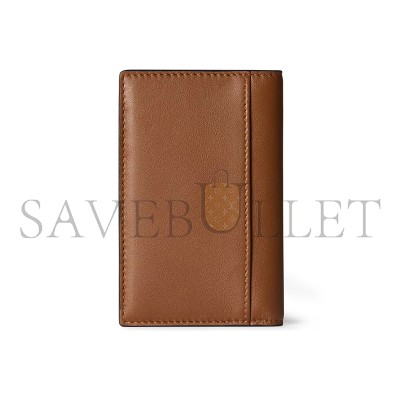 GUCCI GG EMBLEM BI-FOLD EMBOSSED CARD CASE 818953 (15*12cm)